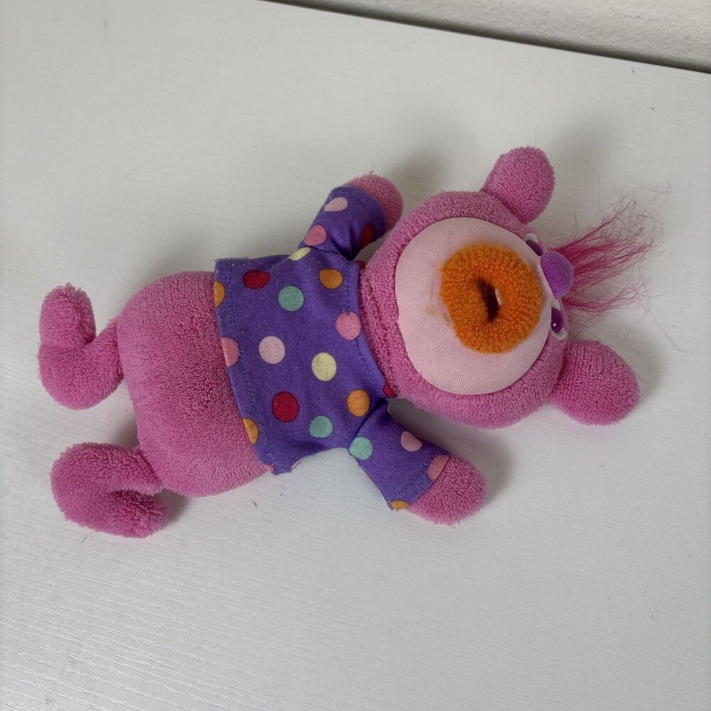 Collectible SING A MA JIG Pink With Purple Shirt Mattel (Working)